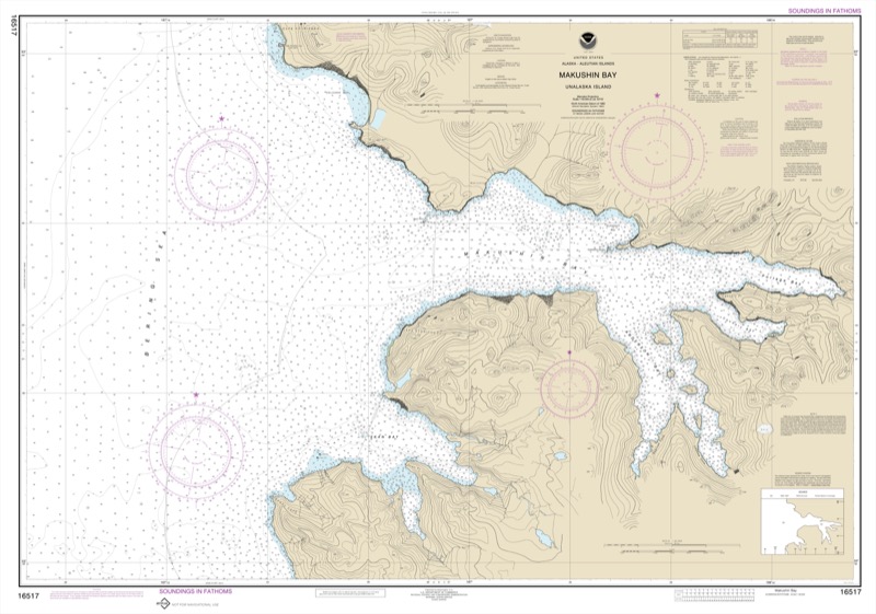 Makushin Bay - <i>Chart #16517</i>