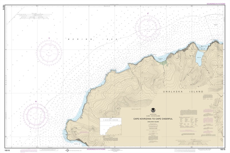 Cape Kavrizhka to Cape Cheerful - <i>Chart #16518</i>