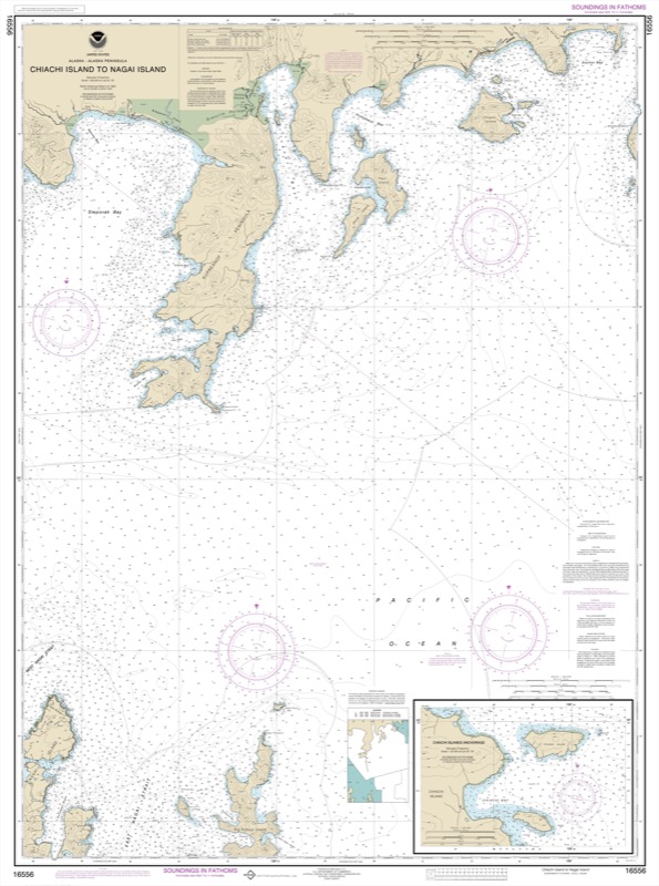 Chichi Island to Nagai Island - <i>Chart #16556</i>