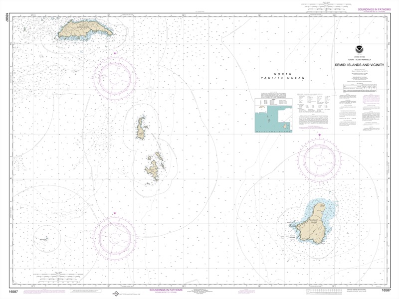 Semifinal Islands and Vicinity - <i>Chart #16587</i>