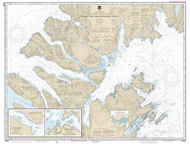 Marmot Bay to Kupreanof Strait - <i>Chart #16594</i>