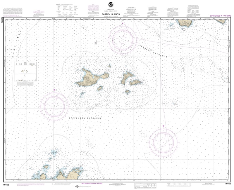 Barren Islands - <i>Chart #16606</i>