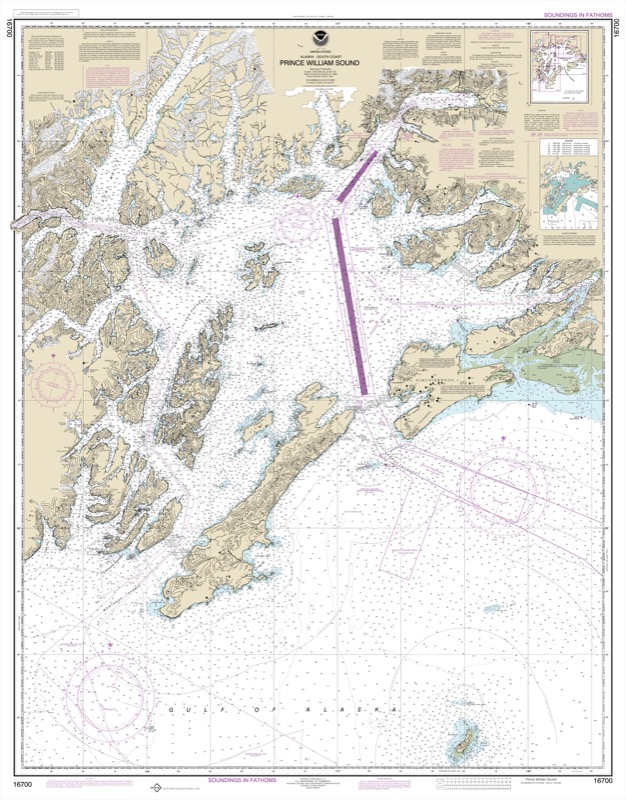 Prince William Sound - <i>Chart #16700</i>