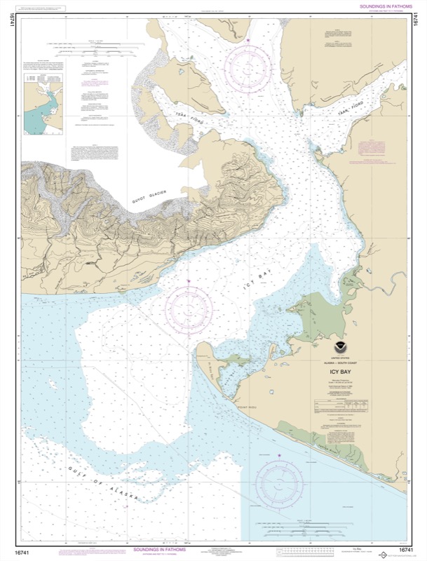 Icy Bay - <i>Chart #16741</i>