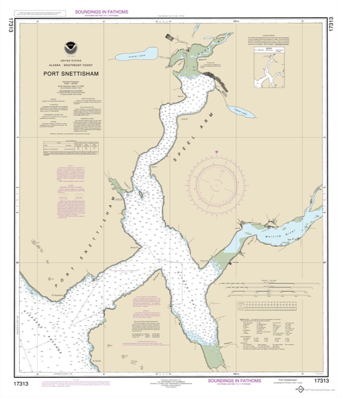 Port Snettisham - <i>Chart #17313</i>