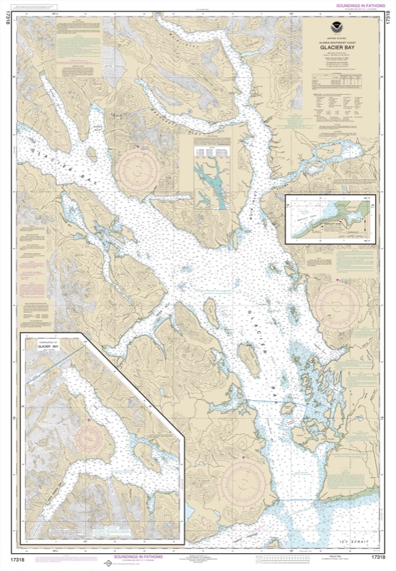 Glacier Bay, Bartlett Cove - <i>Chart #17318</i>