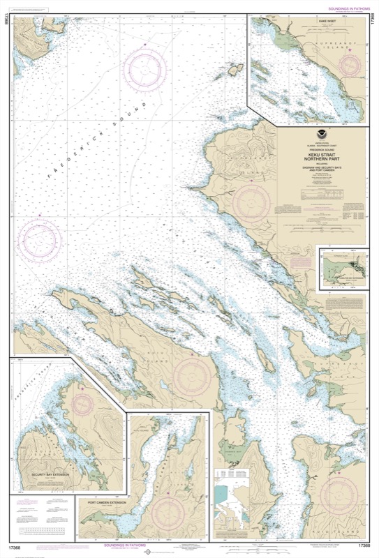 Keku Strait Northern Part - <i>Chart #17368</i>