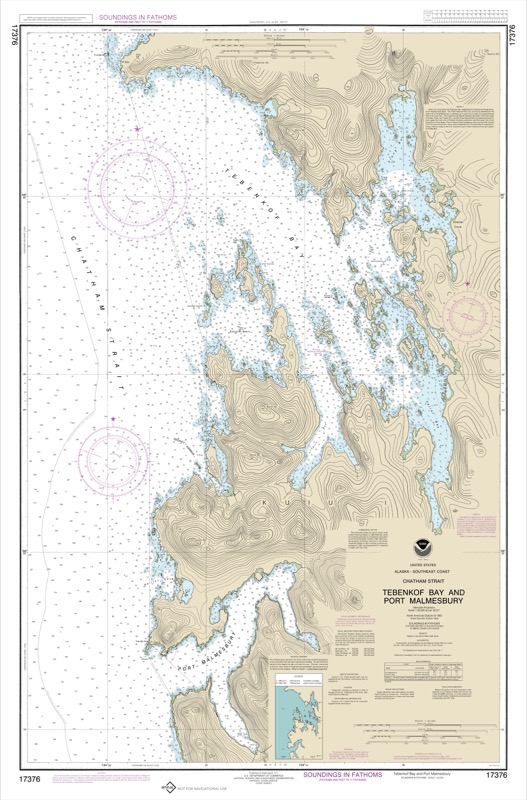 Tebenkof Bay and Port Malmesbury - <i>Chart #17376</i>