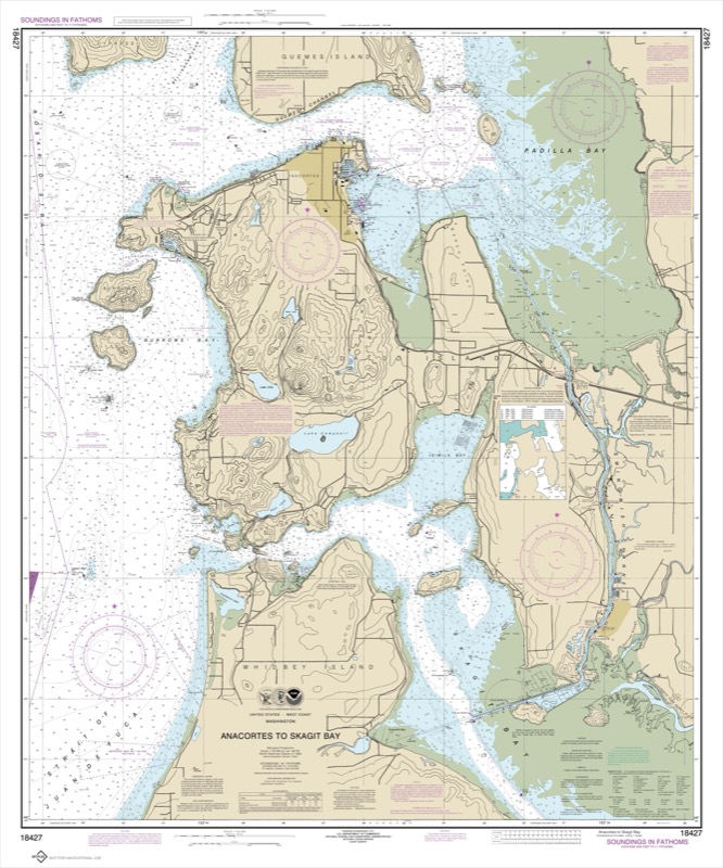 Anacortes to Skagit Bay - <i>Chart #18427</i>