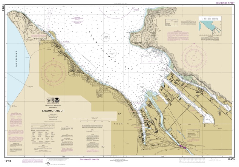 Tacoma Harbor - <i>Chart #18453</i>