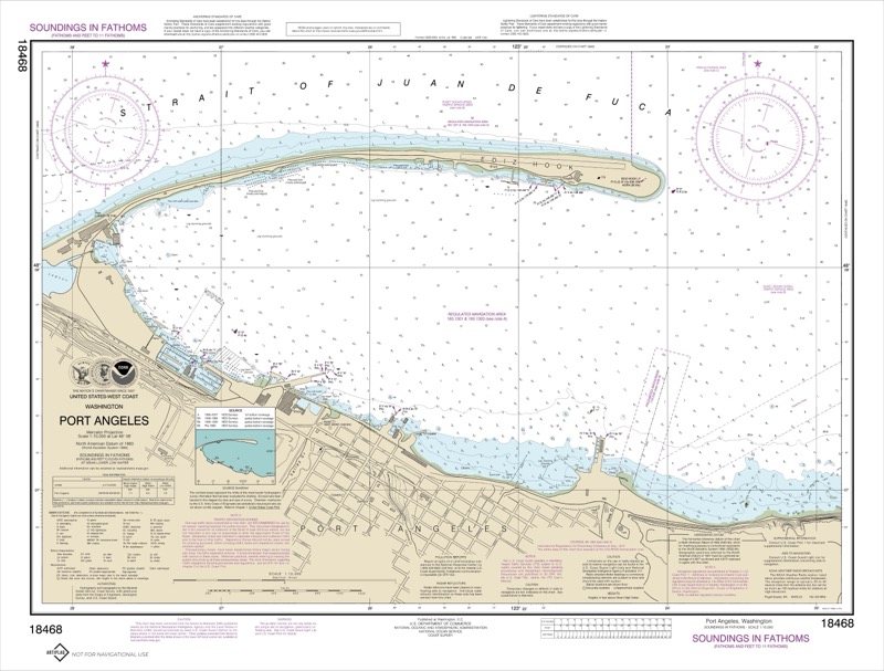 Port Angeles - <i>Chart #18468</i>