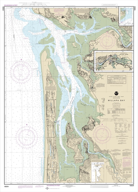 Willapa Bay; Toke Pt - <i>Chart #18504</i>