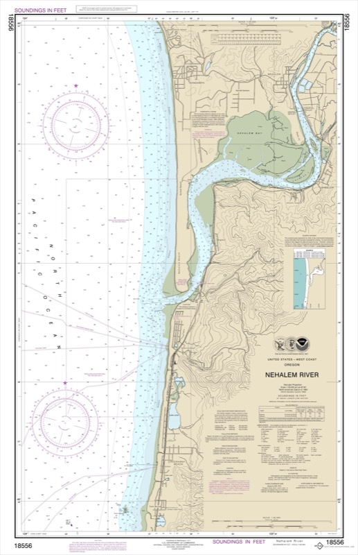 Nehalem River - <i>Chart #18556</i>