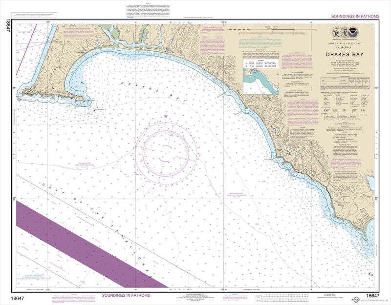 Drakes Bay - <i>Chart #18647</i>