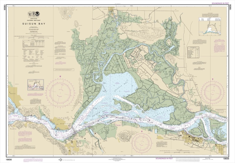 Suisun Bay - <i>Chart #18656</i>