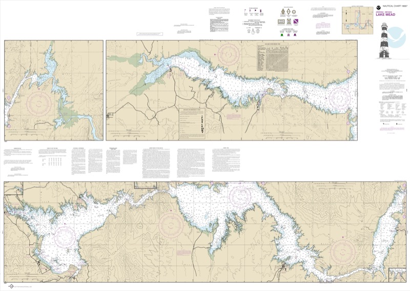 Lake Mead - <i>Chart #18687</i>
