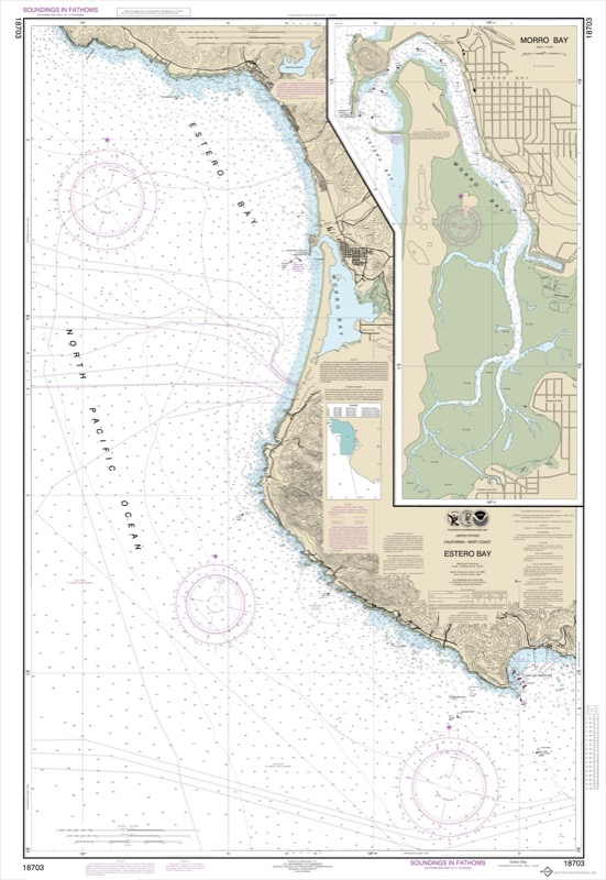 Estero Bay, Morro Bay - <i>Chart #18703</i>