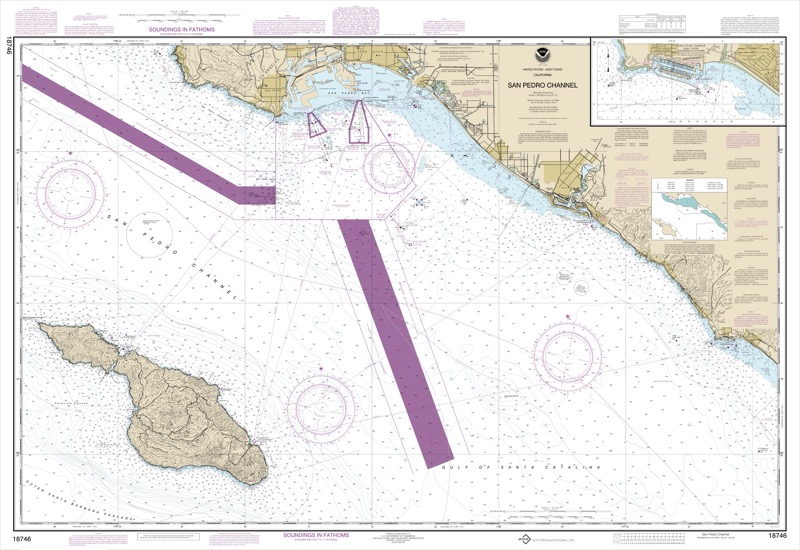 San Pedro Channel, Dana Point Harbor - <i>Chart #18746</i>
