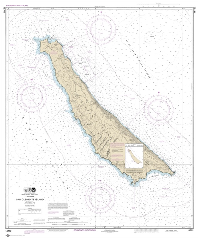 San Clemente Island - <i>Chart #18762</i>