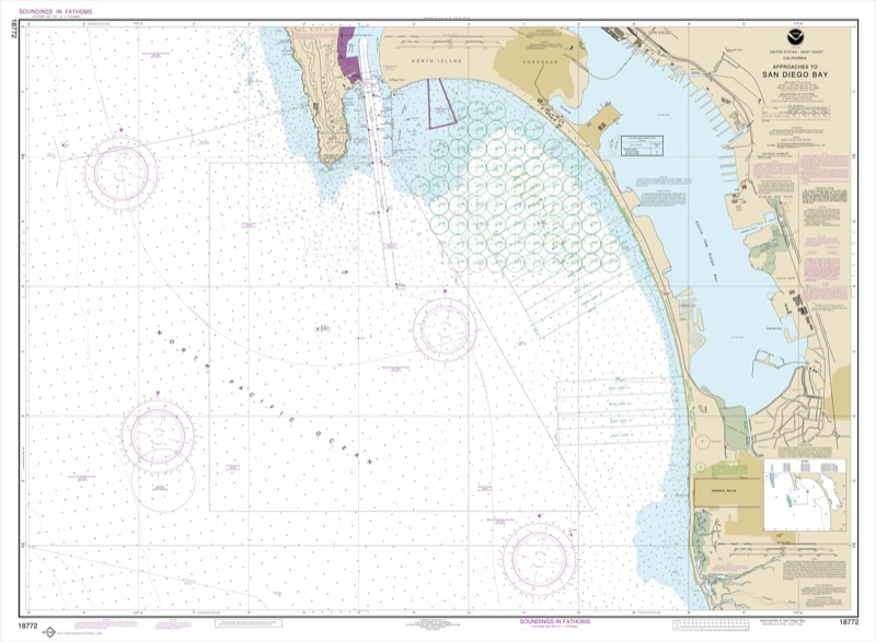 Approaches to San Diego Bay - <i>Chart #18772</i>