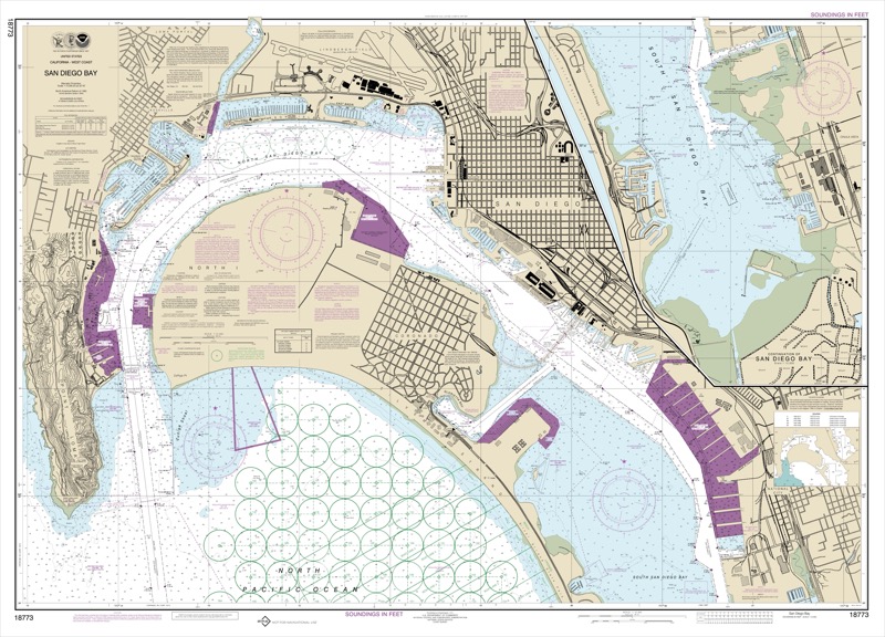 San Diego Bay - <i>Chart #18773</i>