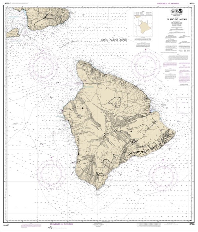 Island of Hawai’i - <i>Chart #19320</i>