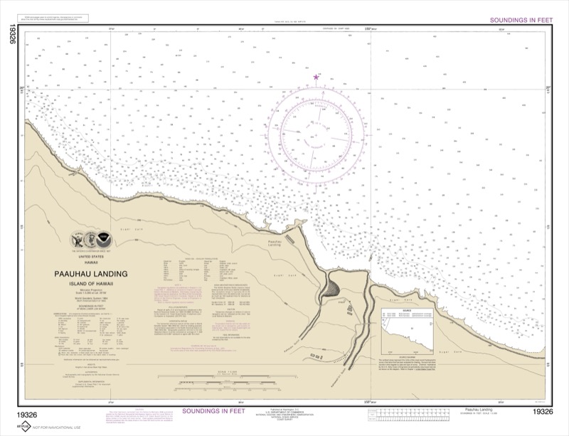 Pa’auhau Landing Island of Hawai’i - <i>Chart #19326</i>