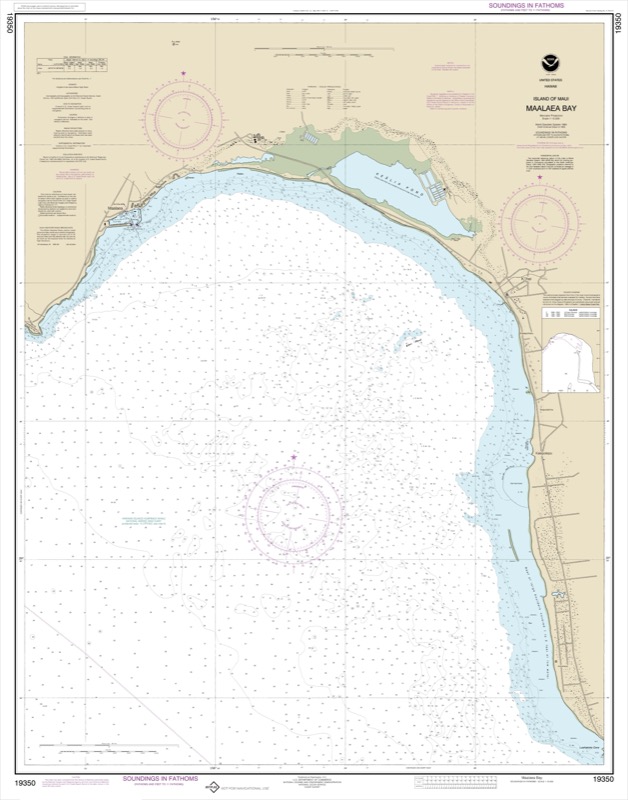 Island of Maui Ma’alaea Bay - <i>Chart #19350</i>