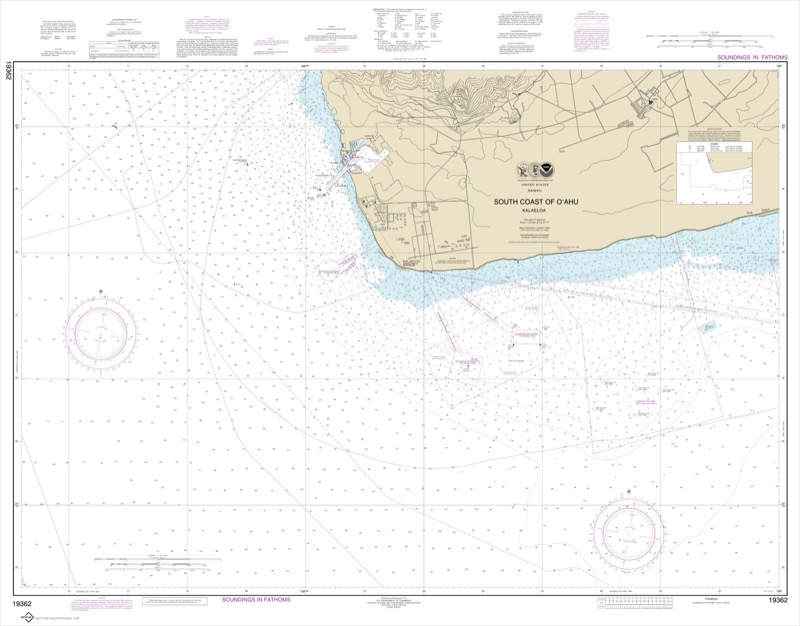 South Coast of O’ahu Kalaeloa - <i>Chart #19362</i>