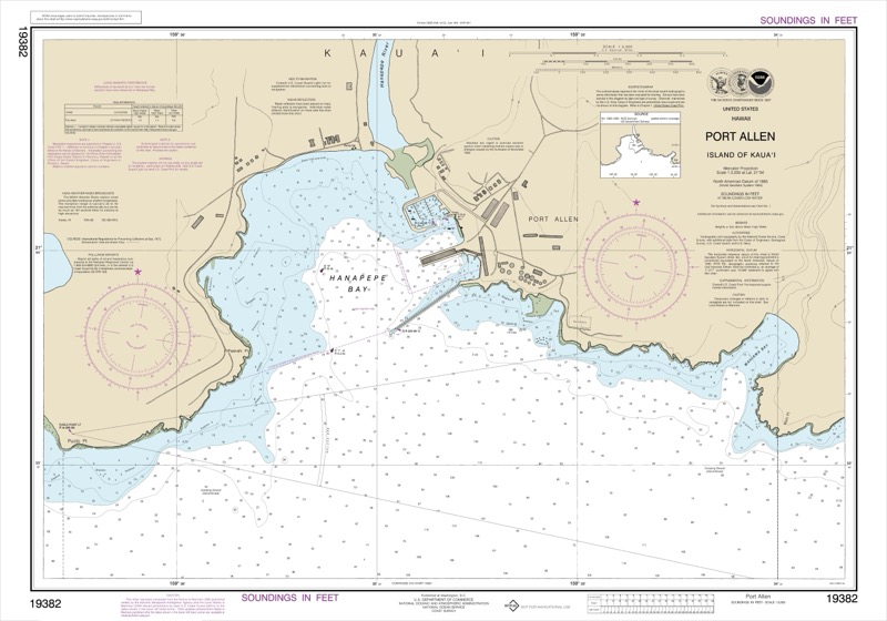 Port Allen Island of Kaua’i - <i>Chart #19382</i>
