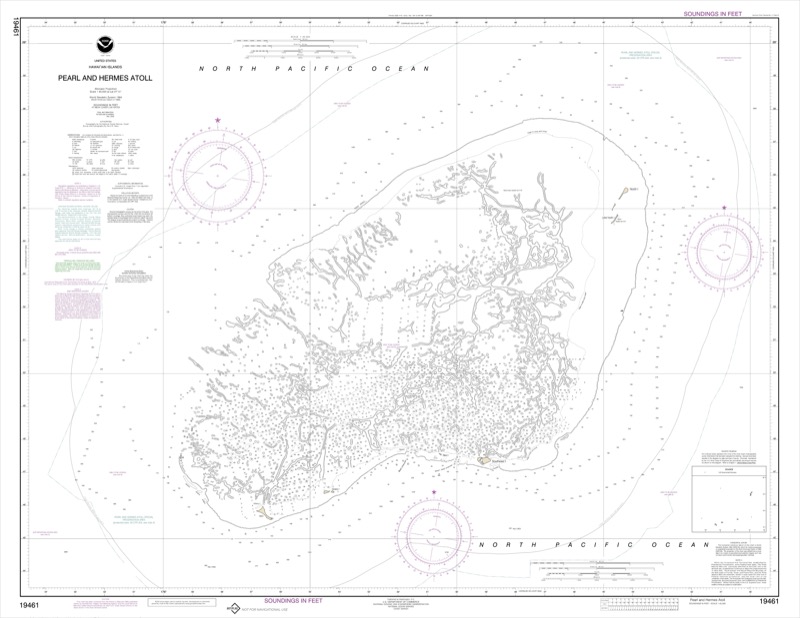 Peal and Hermes Atoll - <i>Chart #19461</i>