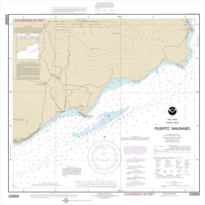Puerto Maunabo - <i>Chart #25659</i>