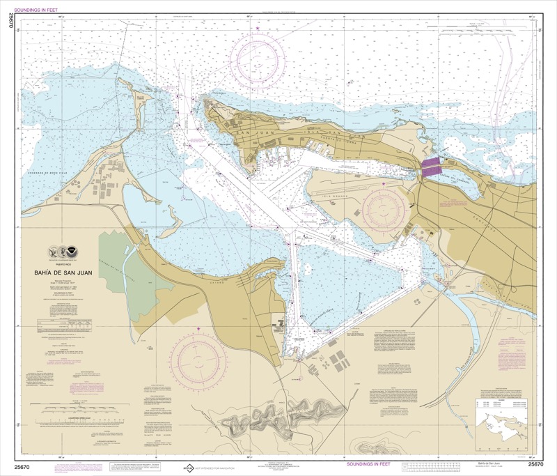 Bahia de San Juan - <i>Chart #25670</i>