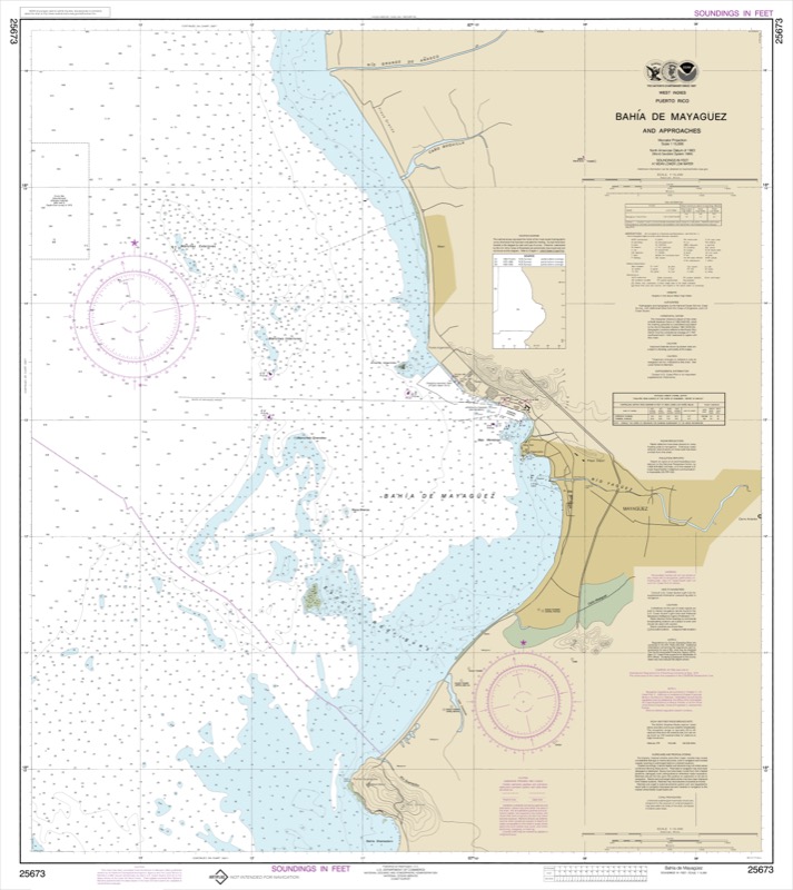 Bahia de Mayaguez and Approaches - <i>Chart #25673</i>