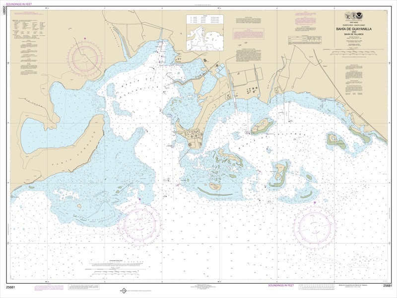 Bahia de Guayanilla and Bahia de Tallaboa - <i>Chart #25681</i>