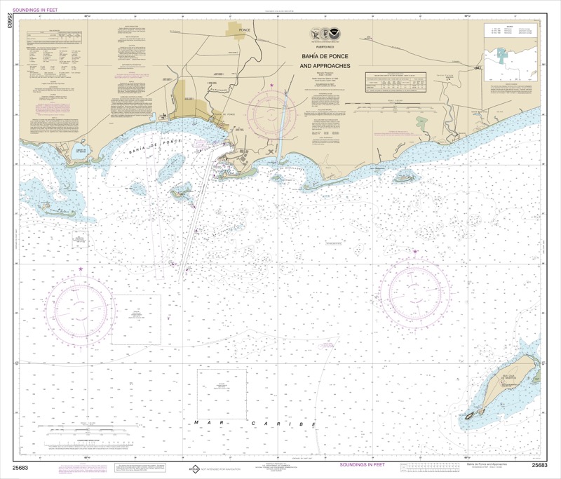 Bahia de Ponce and Approaches - <i>Chart #25683</i>