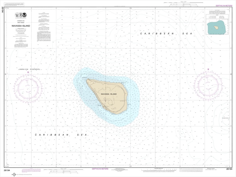 Navassa Island (Metric) - <i>Chart #26194</i>