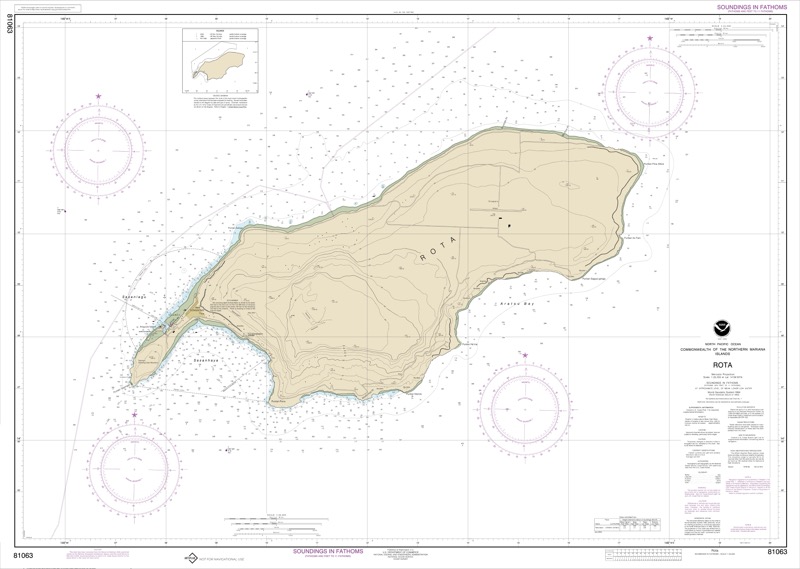 Commonwealth of the Northern Mariana Islands Rota - <i>Chart #81063</i>